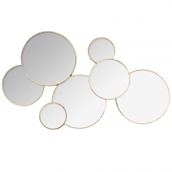 S5-MIROIR MULTI ROND LILA 61X37