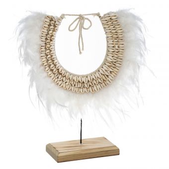 S5-DECO COLLIER PLUME H40CM